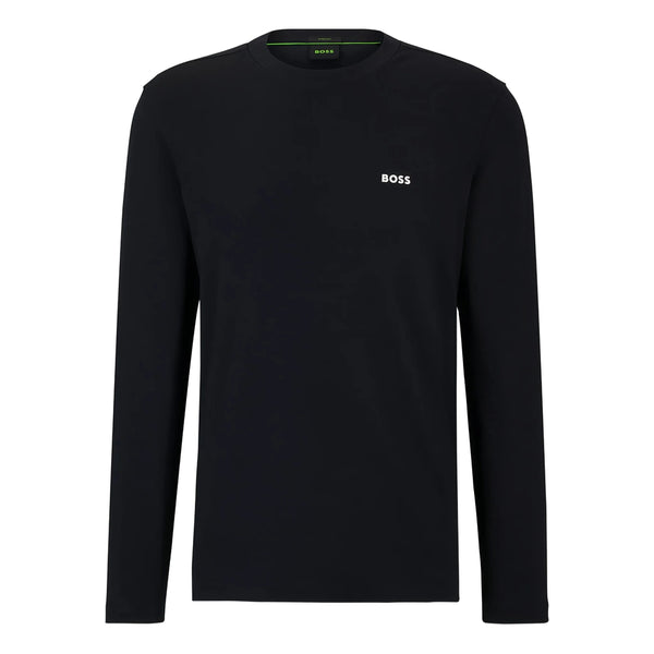 Crew Neck Sweater Navy Blue Cotton Sweatshirts