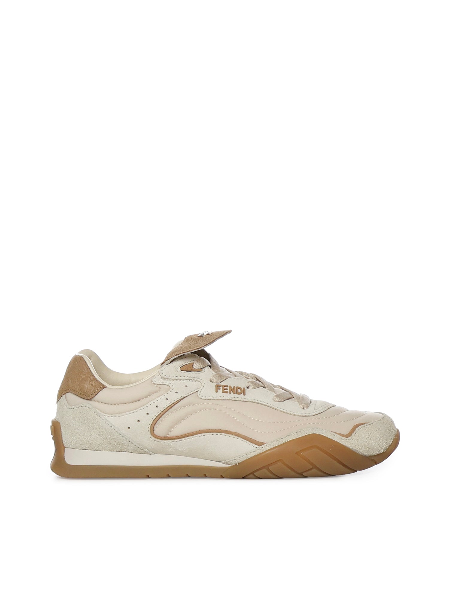 Fendi Sneakers White Calfskin
