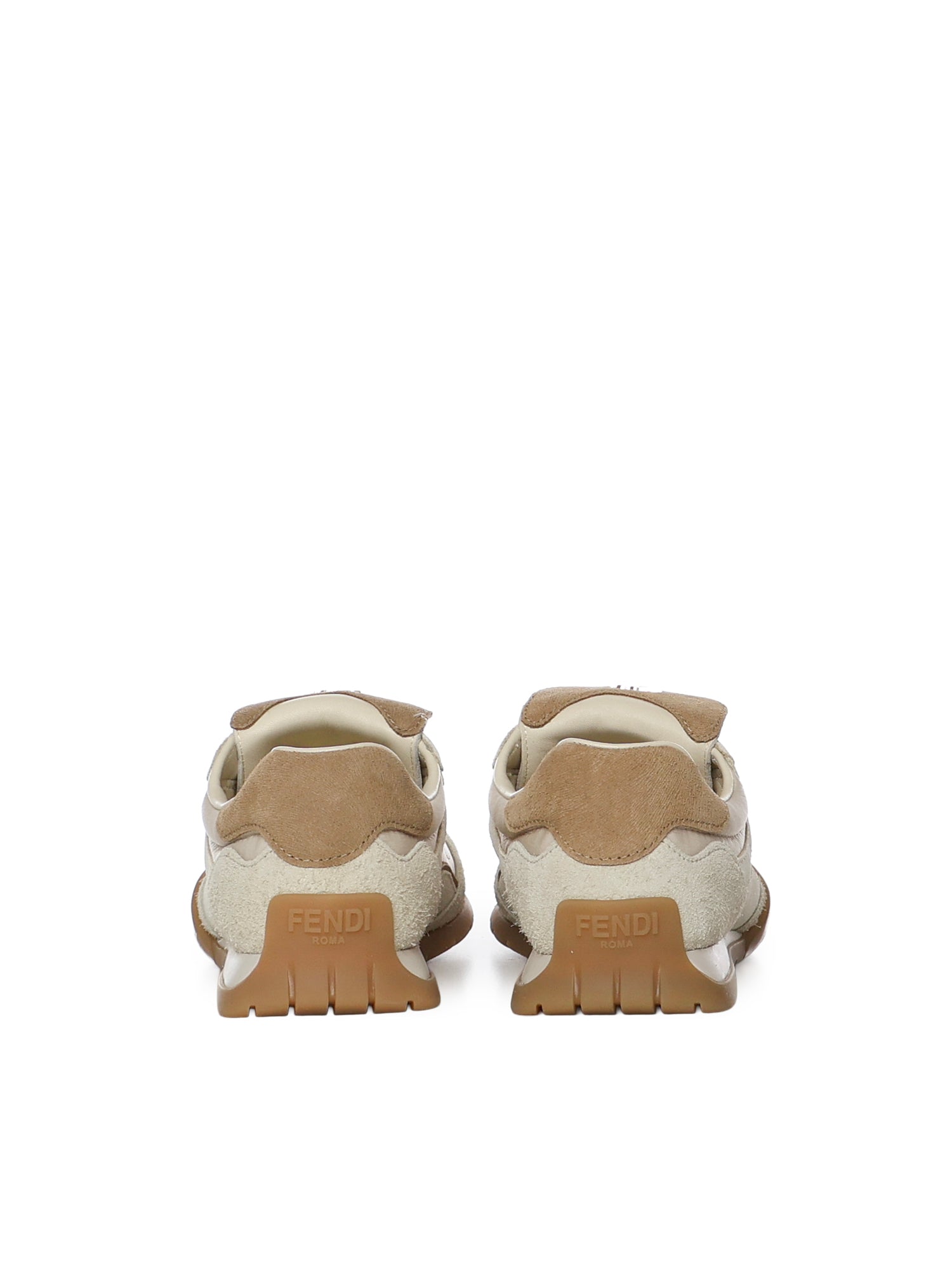Fendi Sneakers White Calfskin