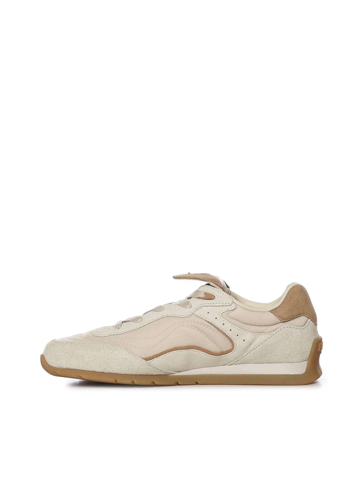 Fendi Sneakers White Calfskin