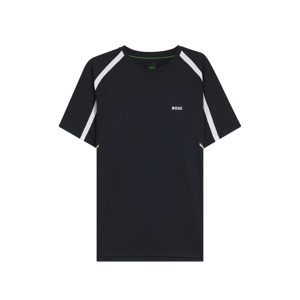 T-Shirt Slim Fit Blue Recycled Polyester T-shirts