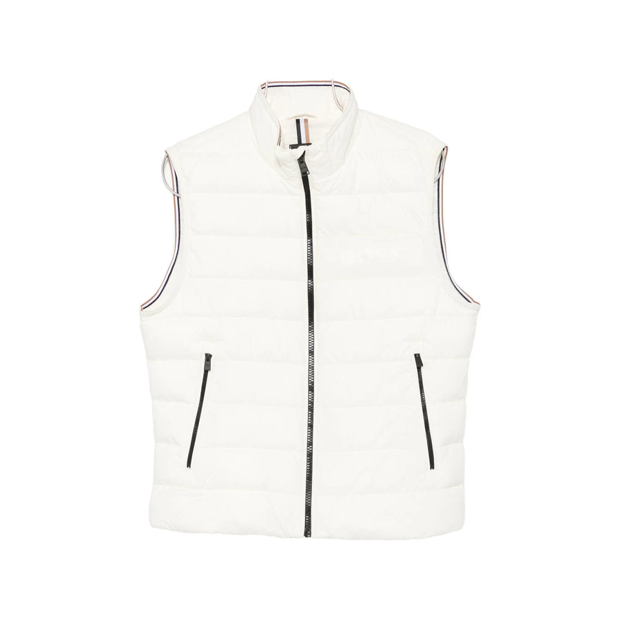 Quilted Waistcoat White Waistcoats & Gilets