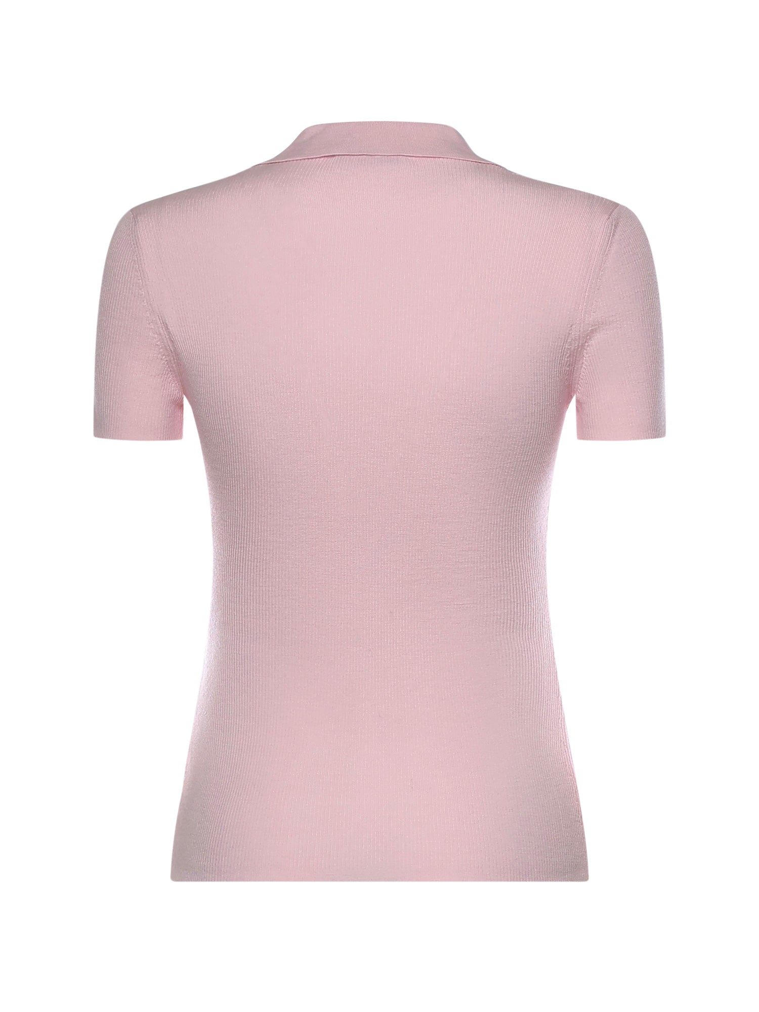 Max Mara T-shirts and Polos Pink Virgin Wool