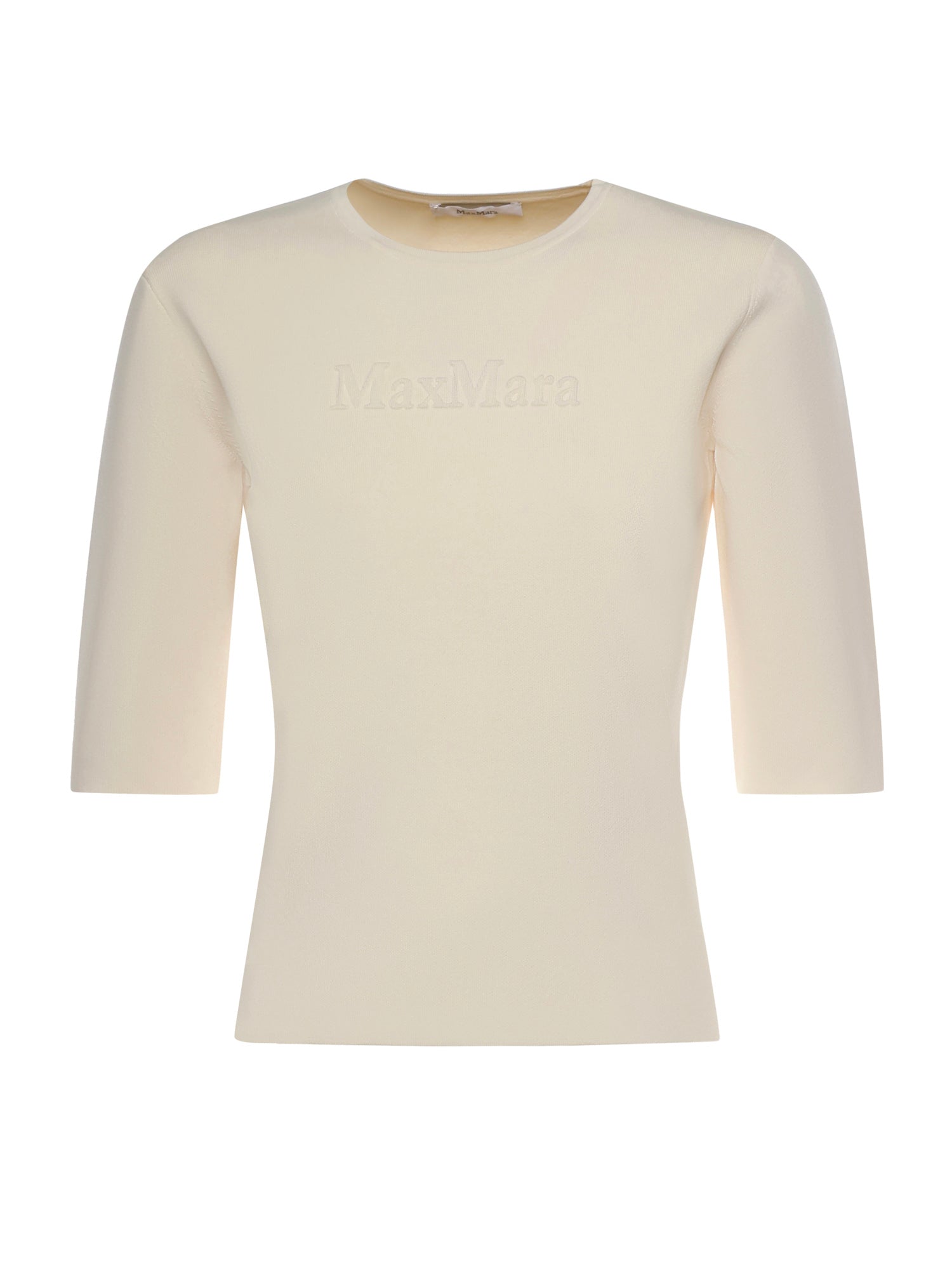 Max Mara Sweaters White Viscose