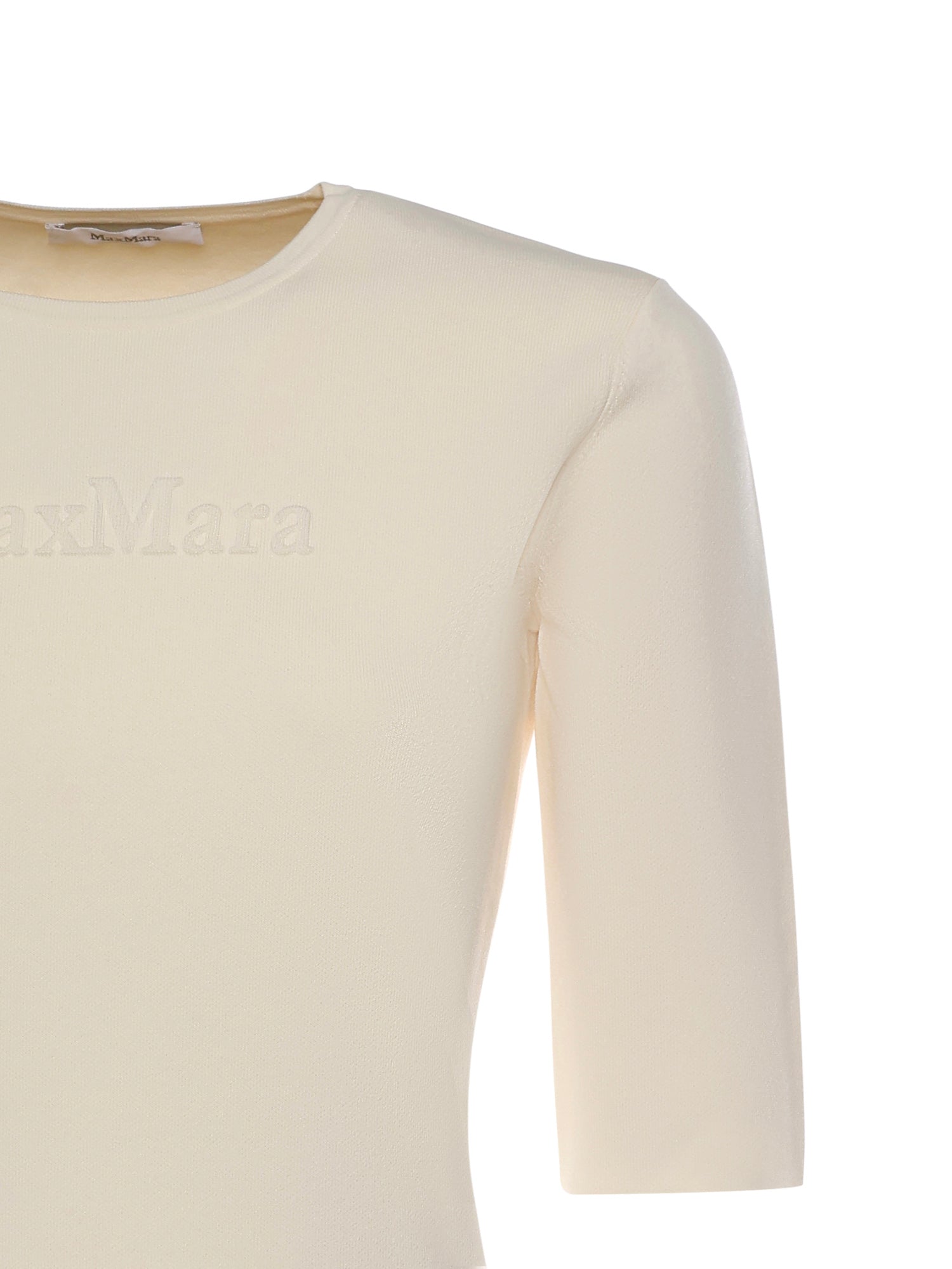 Max Mara Sweaters White Viscose