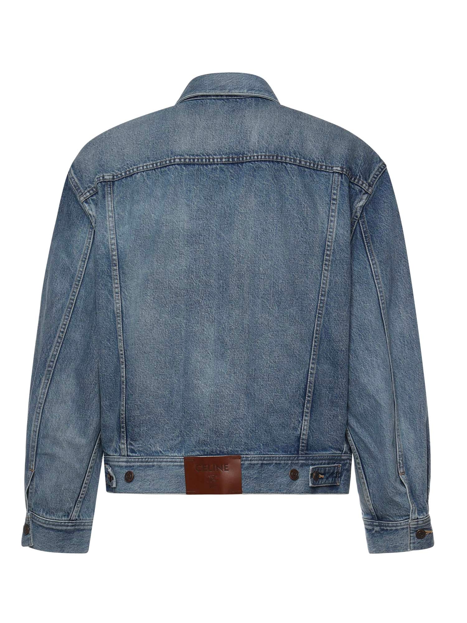 Céline Jackets Clear Waterfall Cotton