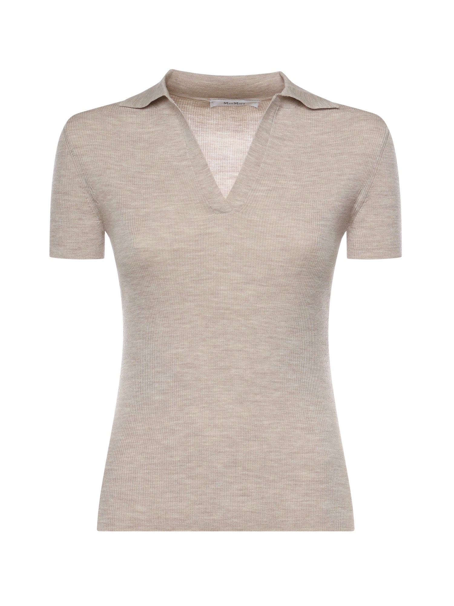 Max Mara T-shirts and Polos Pink Virgin Wool