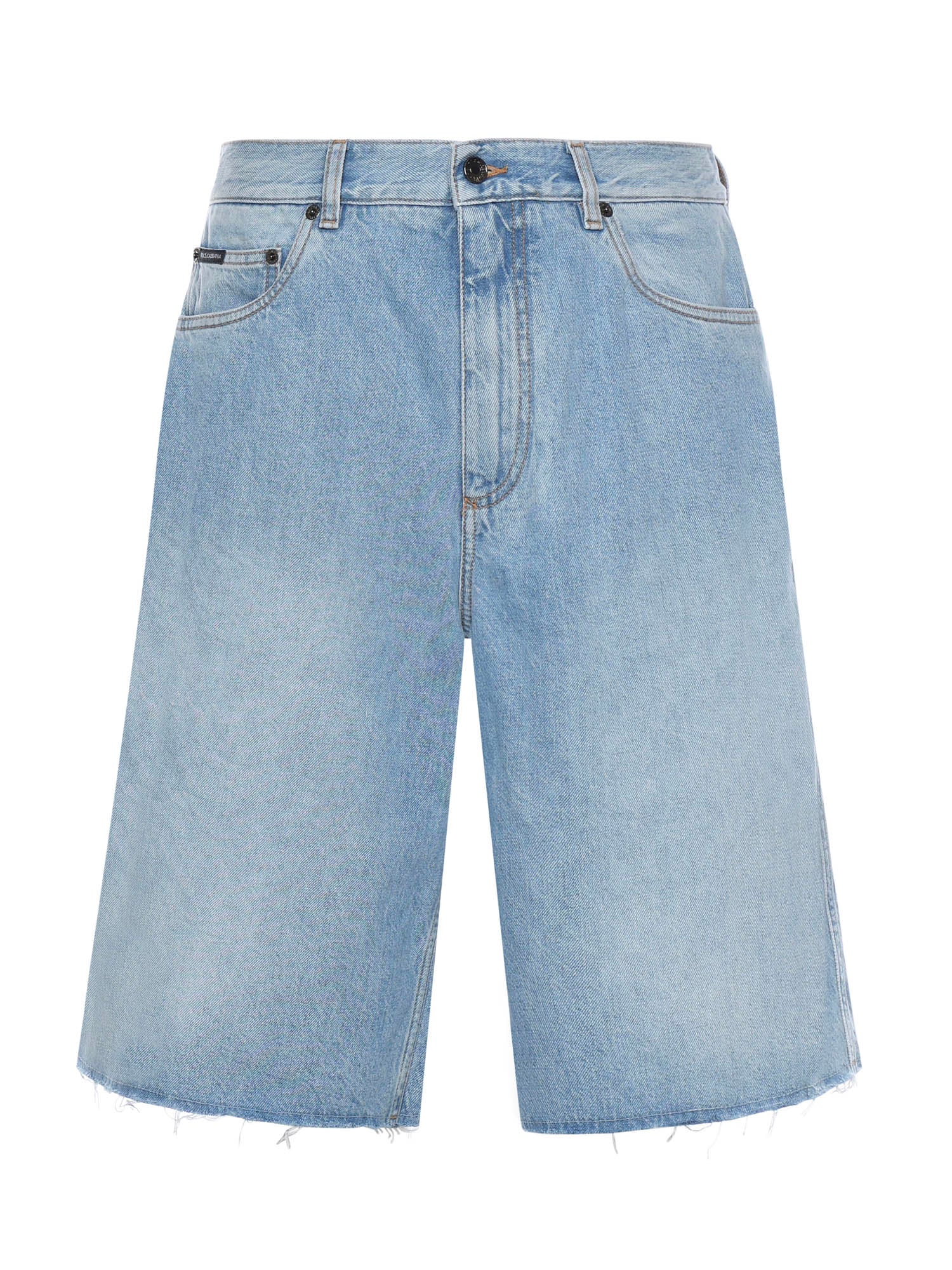 Dolce & Gabbana Shorts Blue Cotton
