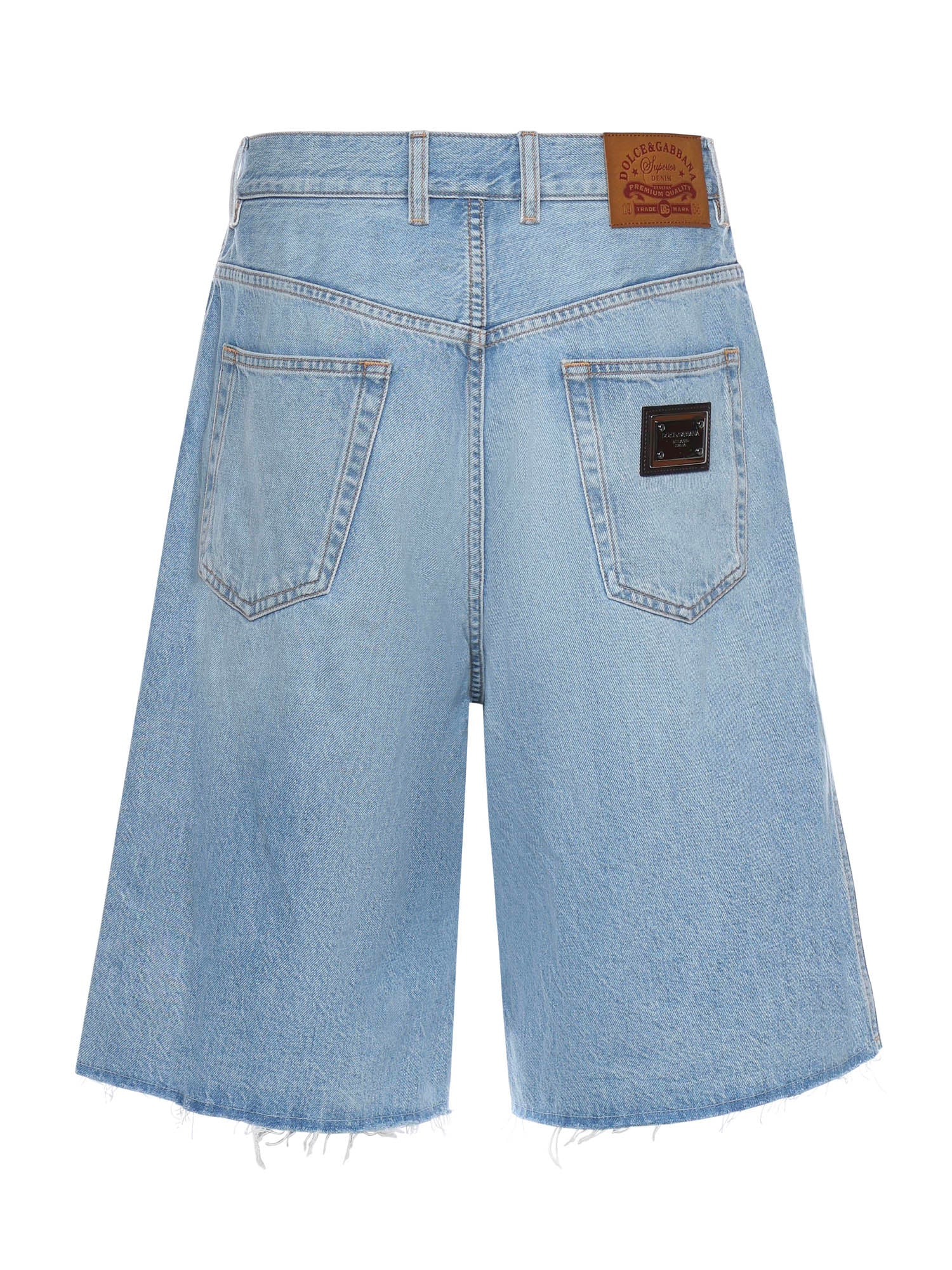 Dolce & Gabbana Shorts Blue Cotton