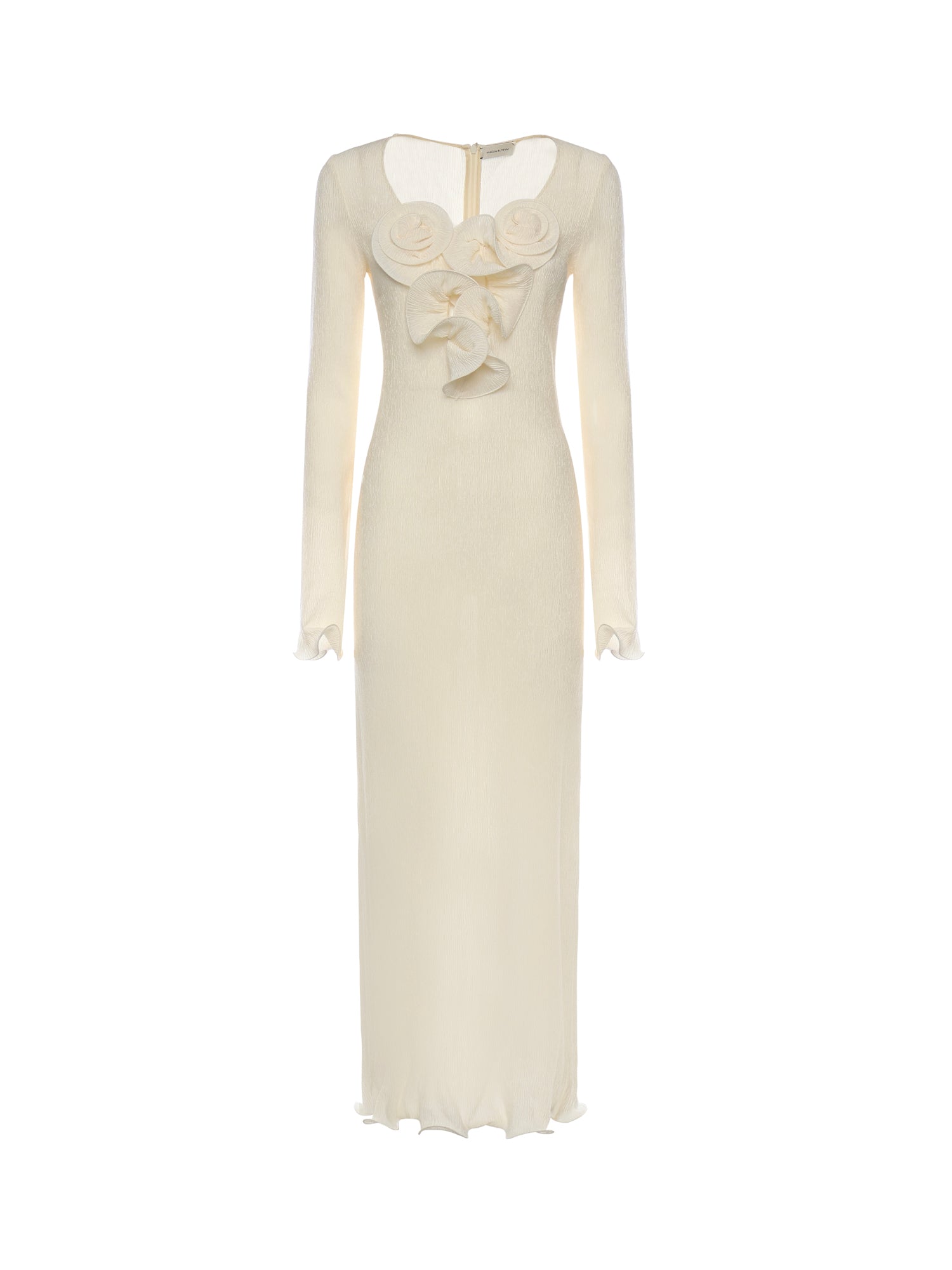 Magda Burtym Dresses White Lyocell