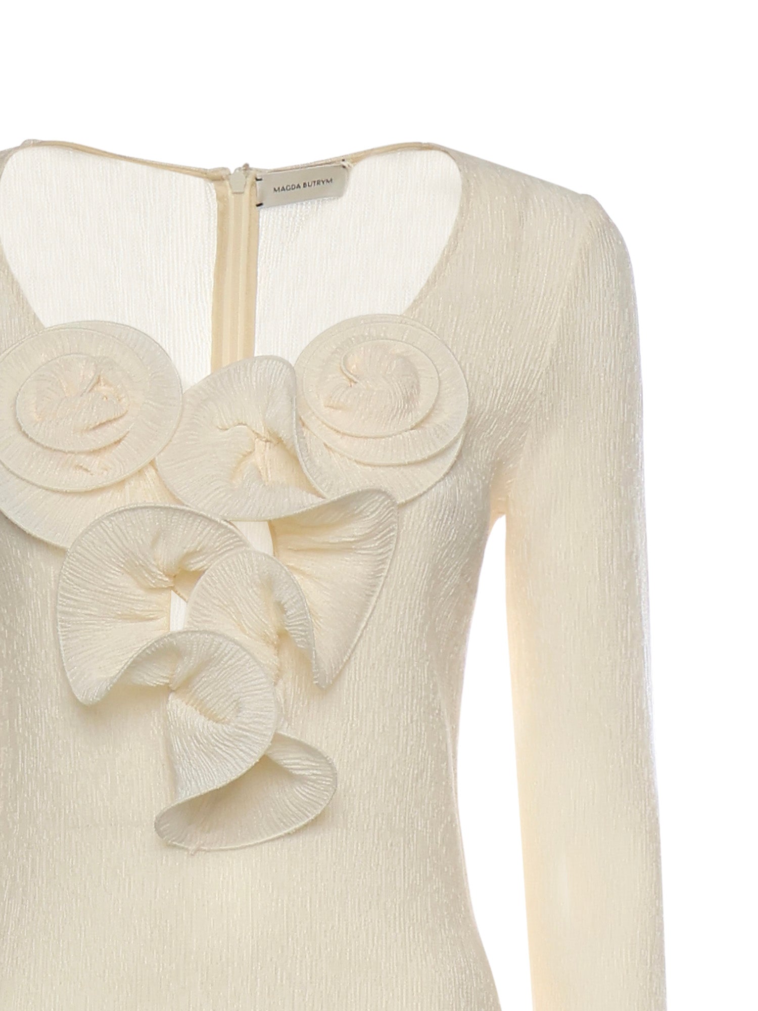 Magda Burtym Dresses White Lyocell