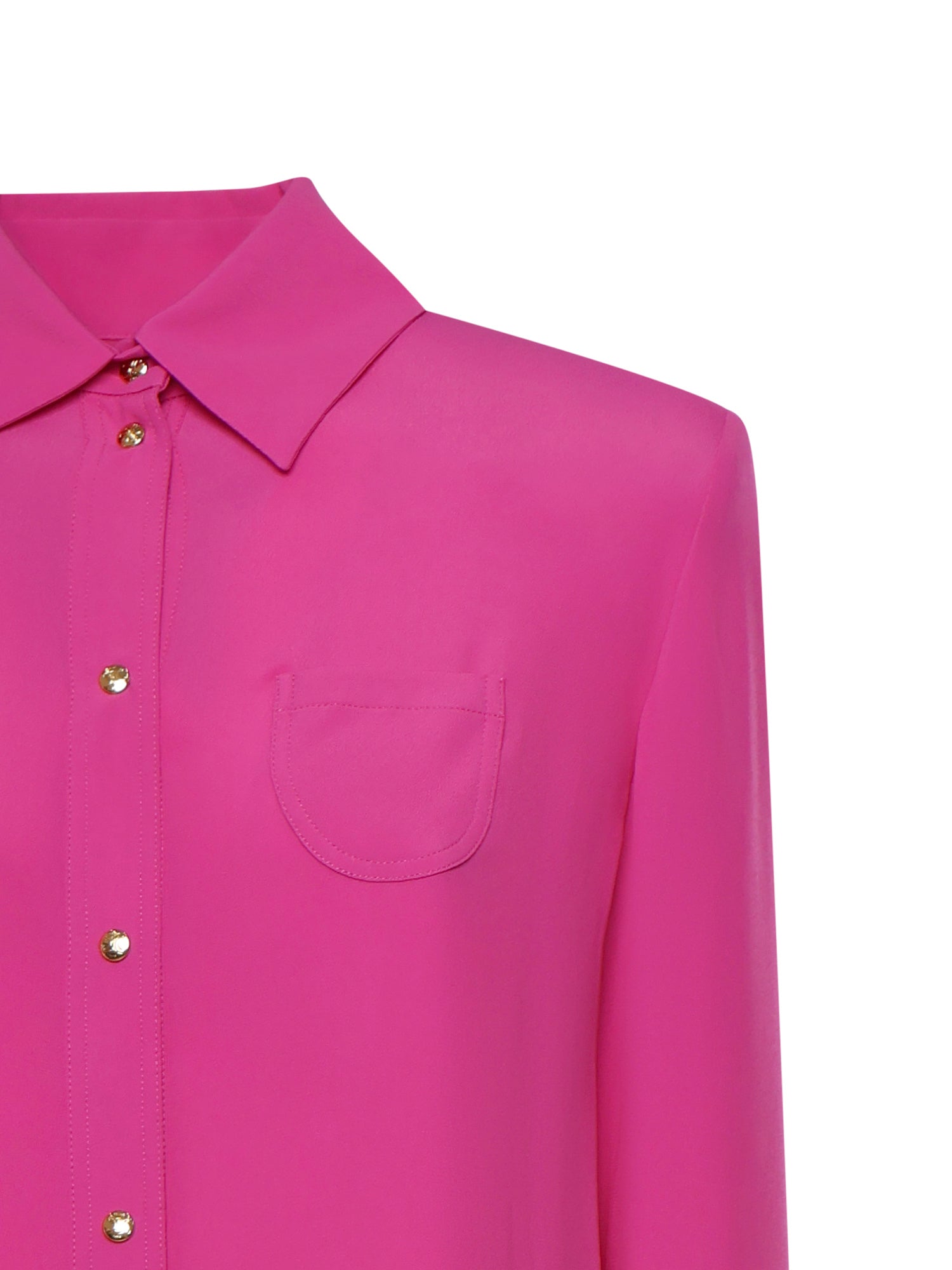 Céline Dresses Fushia Acetate Silk