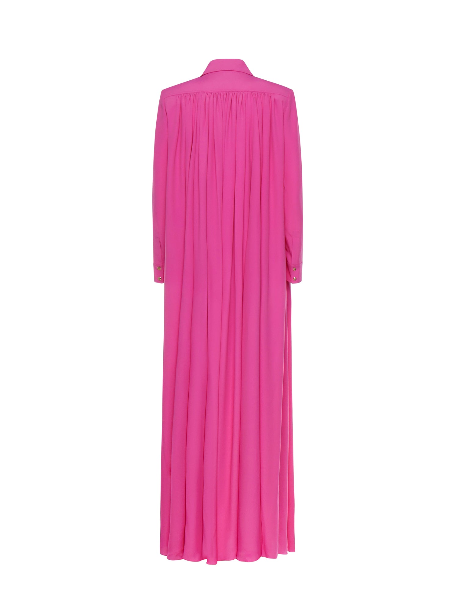Céline Dresses Fushia Acetate Silk