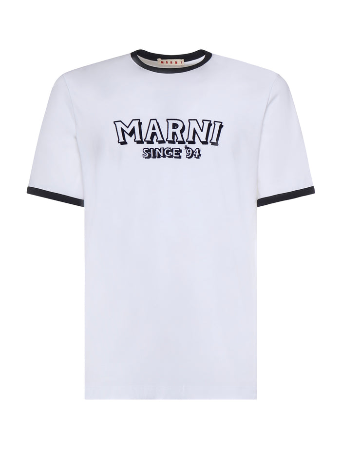 Marni T-shirts and Polos White Cotton Knit