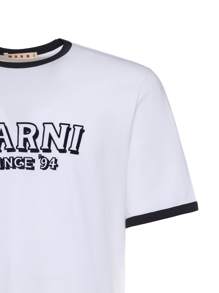 Marni T-shirts and Polos White Cotton Knit