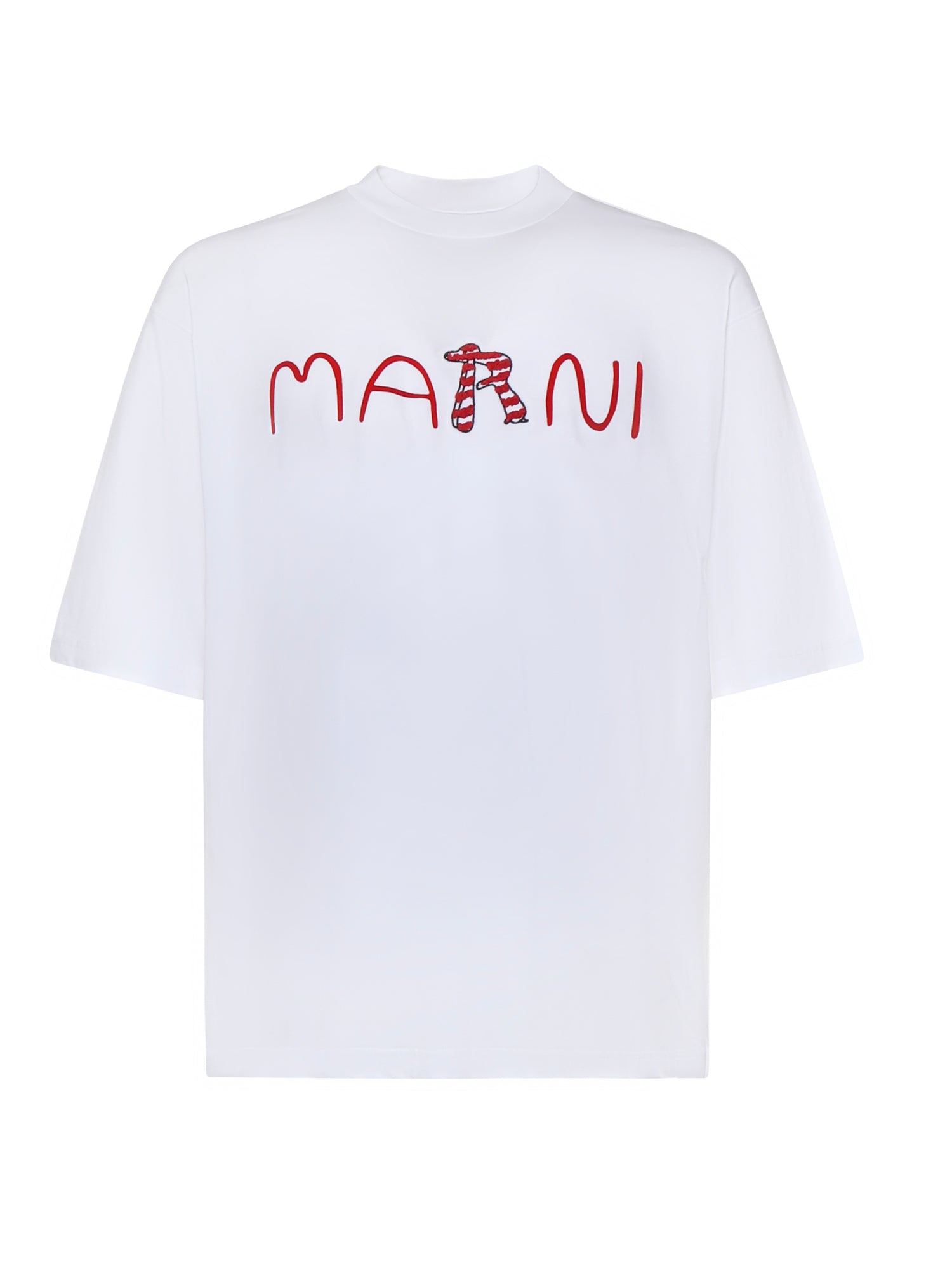 Marni T-shirts and Polos White Cotton Knit