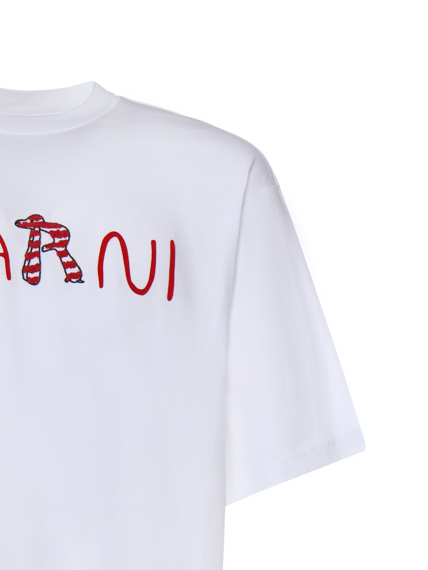 Marni T-shirts and Polos White Cotton Knit