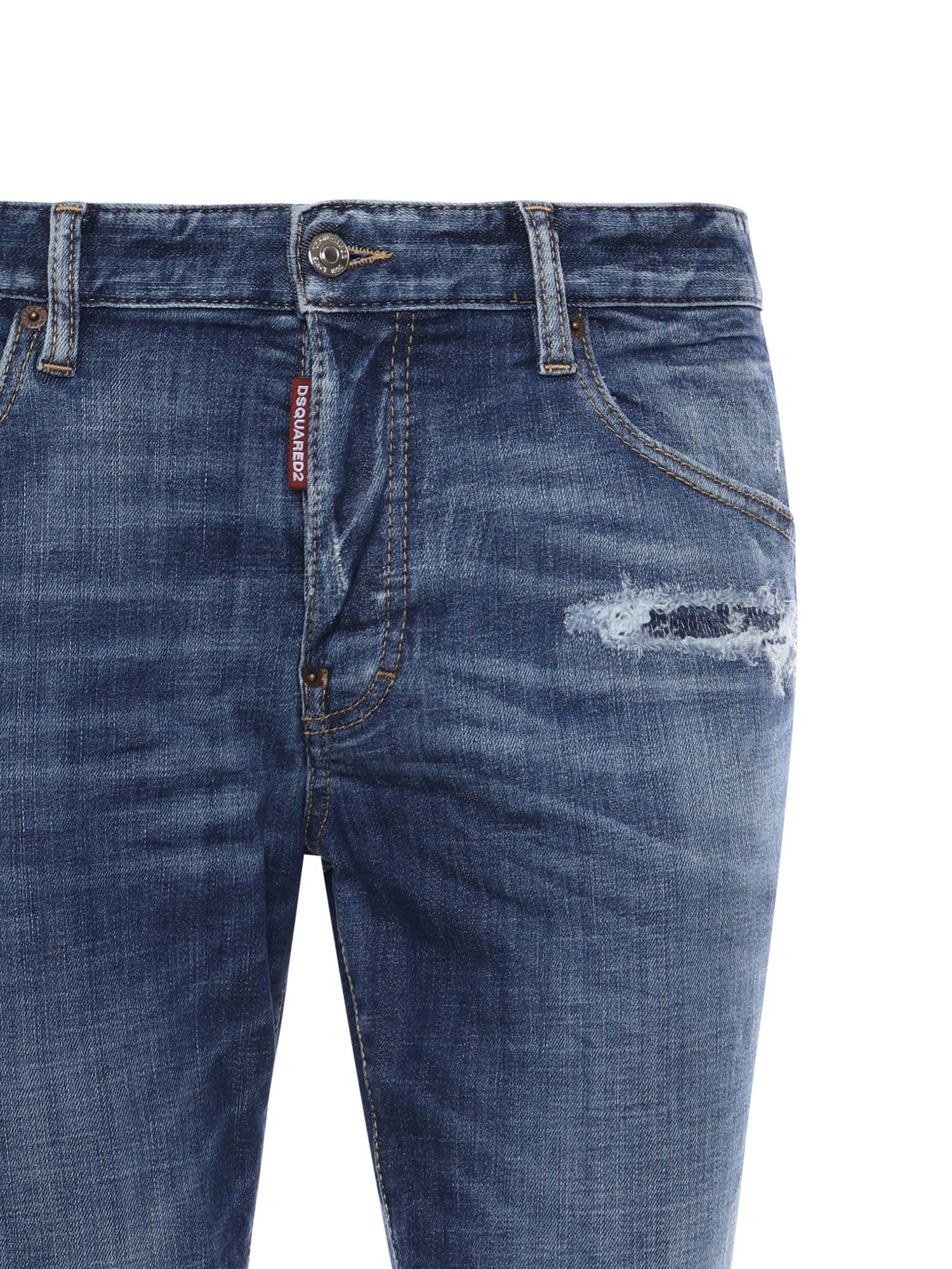 Dsquared2 Jeans Blue Cotton