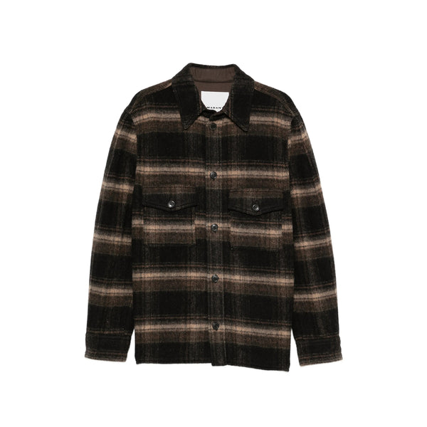 Checked Jacket Black-Brown Black/brown Lining: Cotton; Outer: Wool