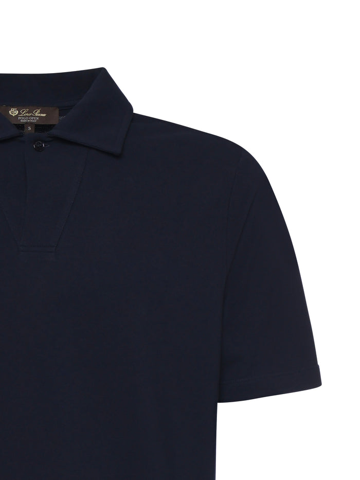 Loro Piana T-shirts and Polos Blue Navy Cotton
