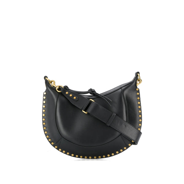 Shoulder Bag Calf Leather Black