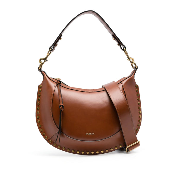 Shoulder Bag Chocolate Brown Calf Leather