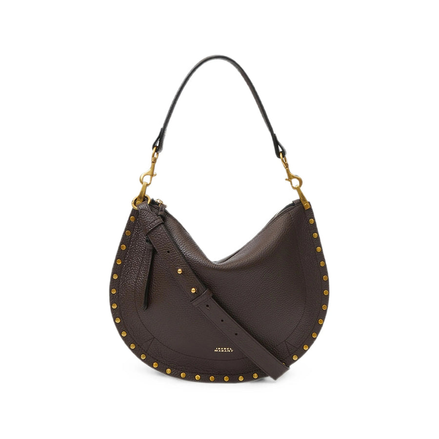 Shoulder Bag Calf Leather Brown