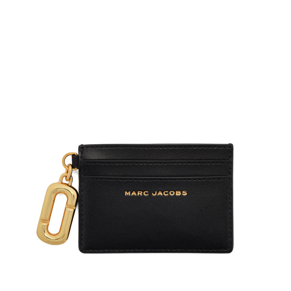 Calf Leather Card Holder Black Leather; Polyurethane Wallets & Purses