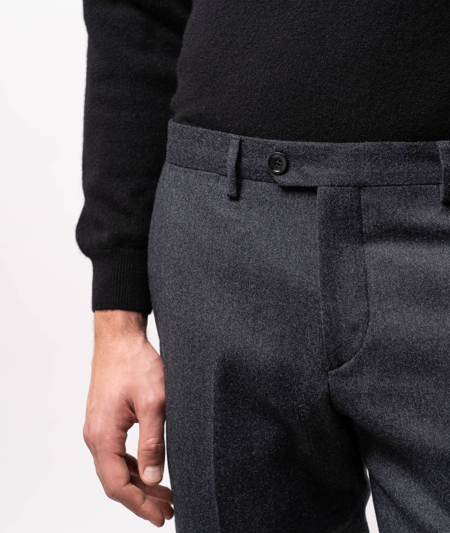 Wool Trousers St.moritz Blue Sportswear