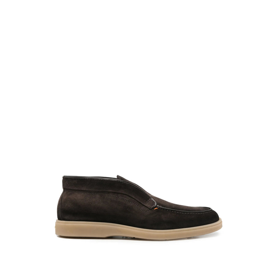 Suede Slip-On Shoes Brown Sneaker