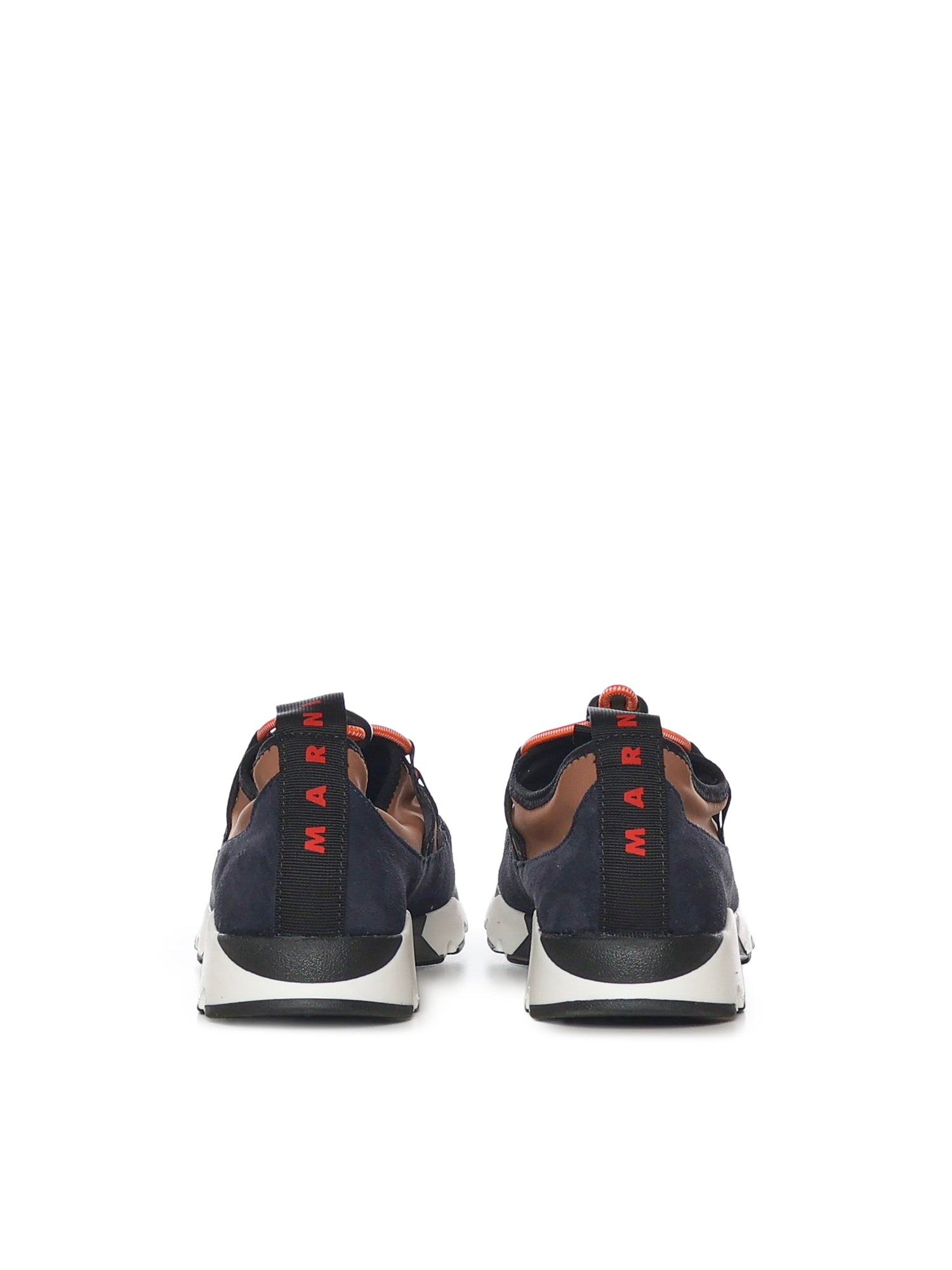 Marni Sneakers Light Brown/blue Polyamide Elastane