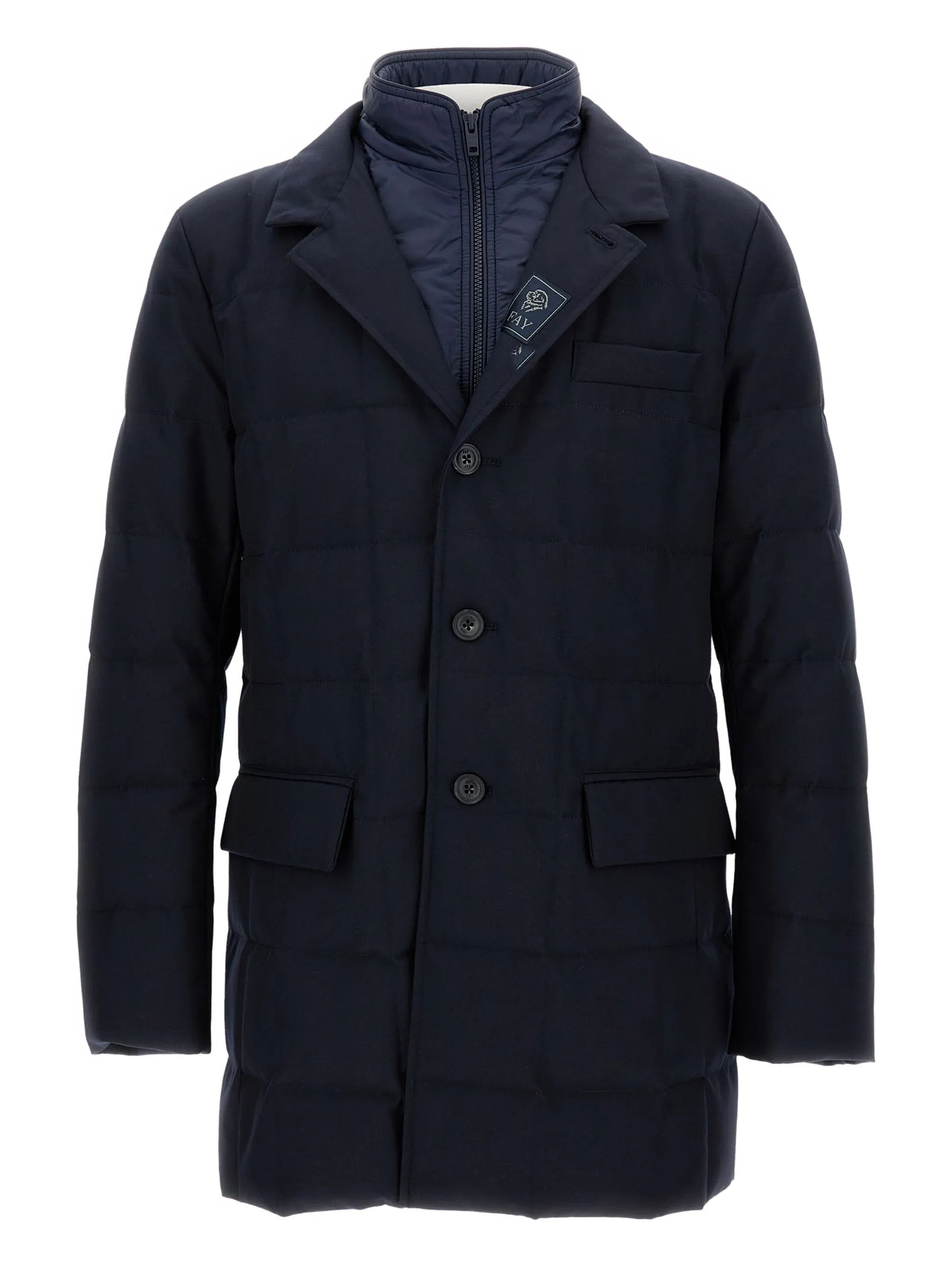 Piumino Doppiopetto Blue