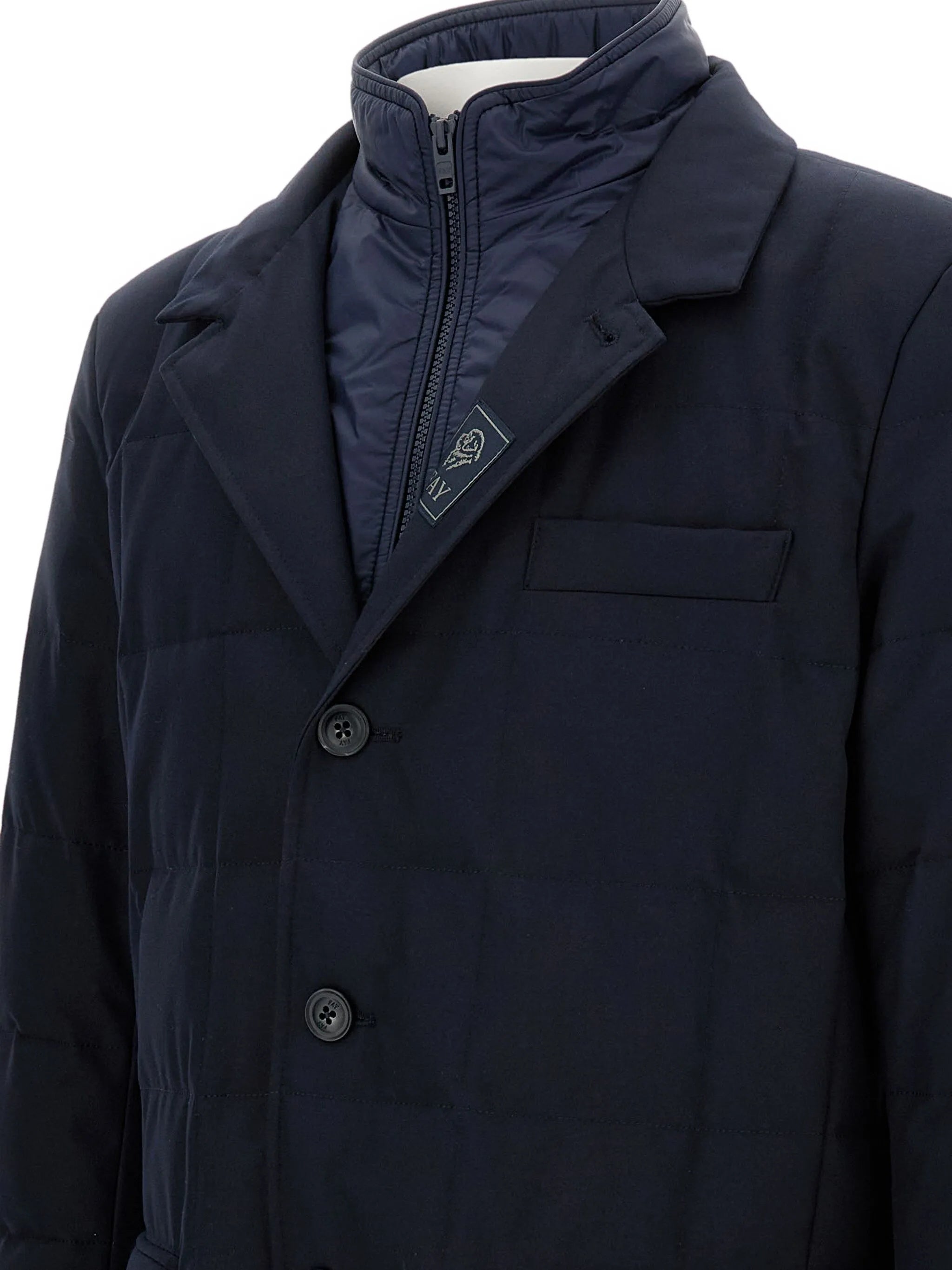 Piumino Doppiopetto Blue
