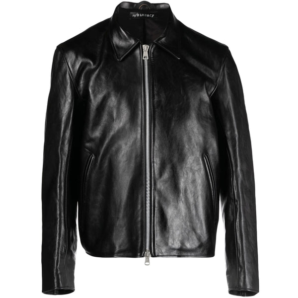 Leather Jacket Black Calf Outer