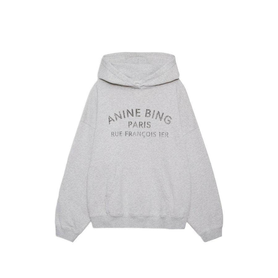 Sweatshirt Harvey Grey Cotton Hoodies