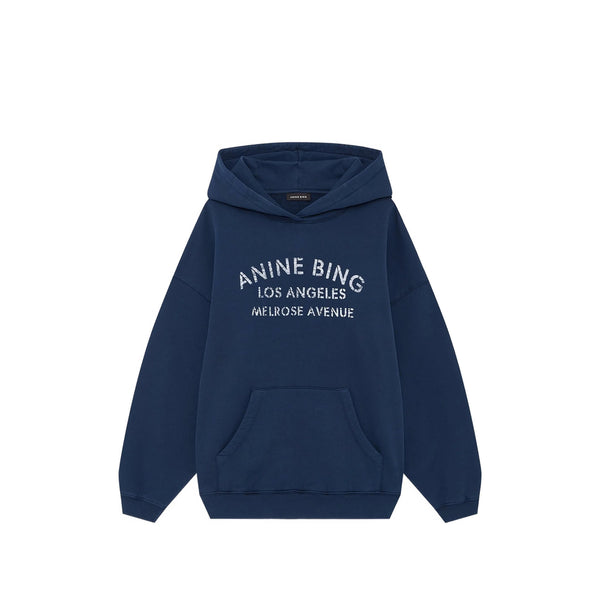 Hoodie Harvey Blue Cotton Hoodies
