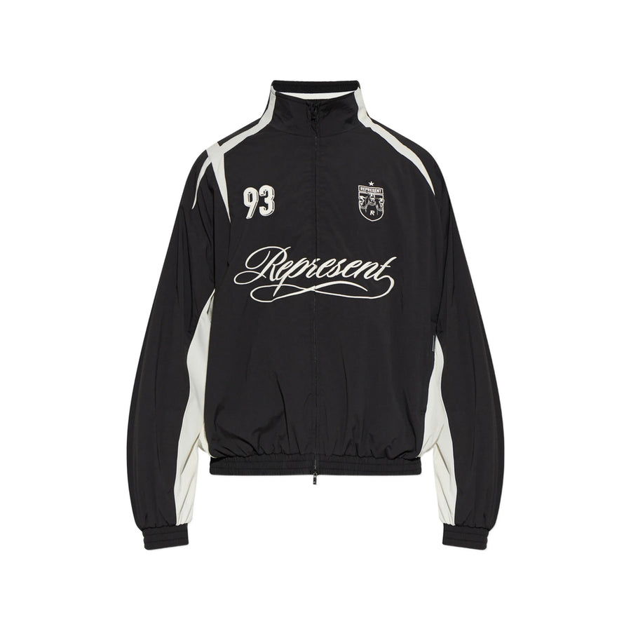 Windbreaker Jacket Black-White Black/white Body: Cotton Sport & Windbreakers