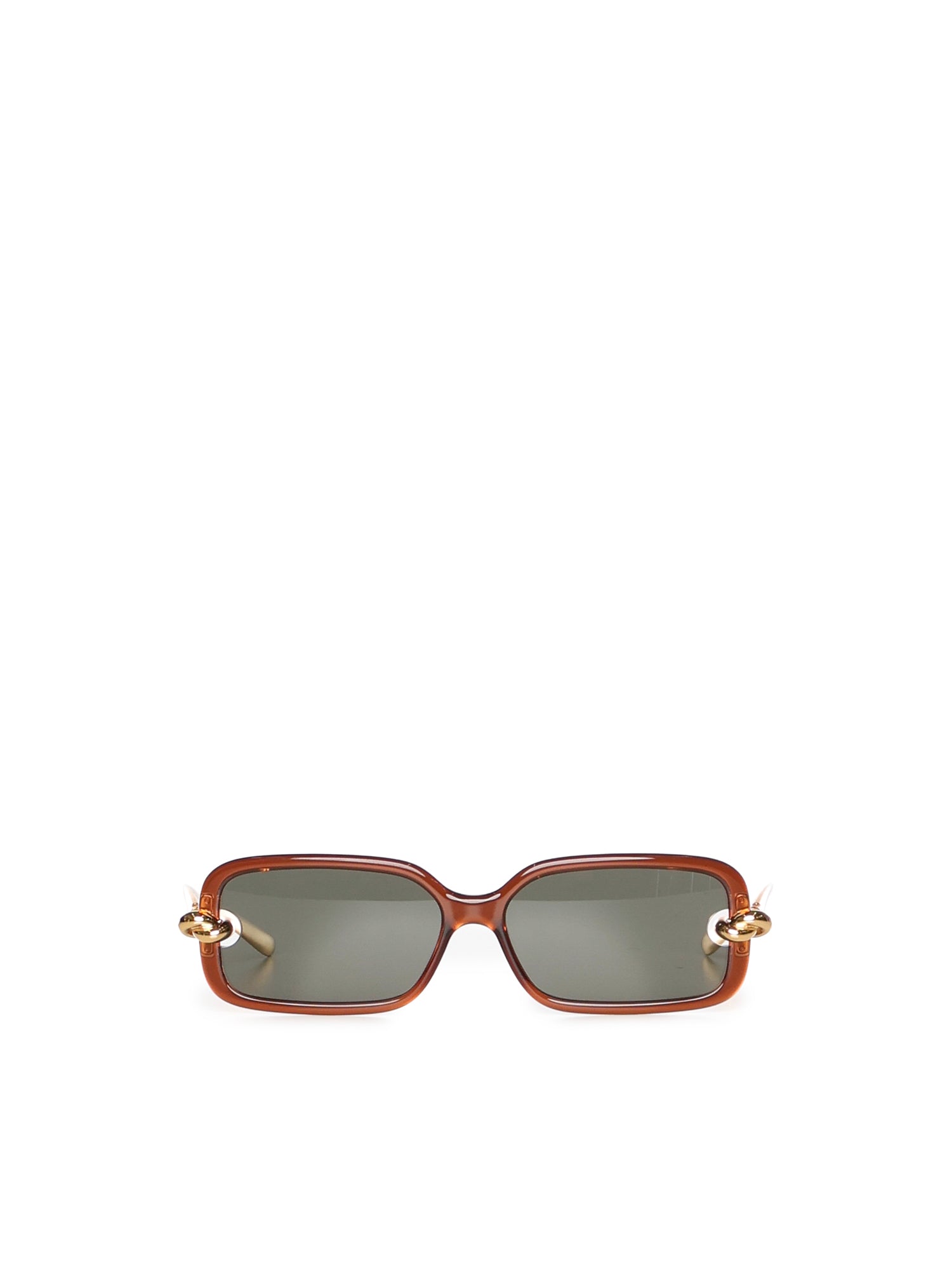 Bottega Veneta Sunglasses Brown-gold-grey Polyamide