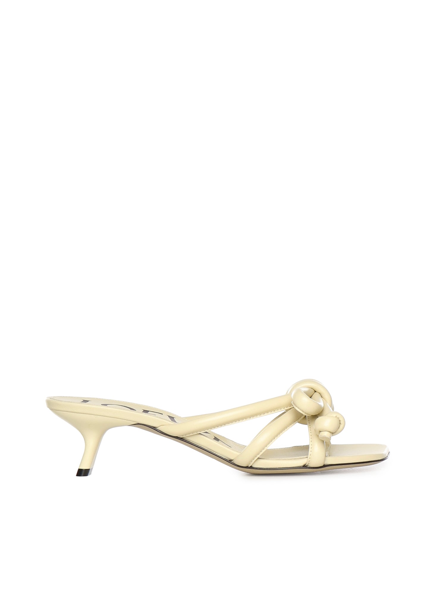Loewe Sandals White Lambskin
