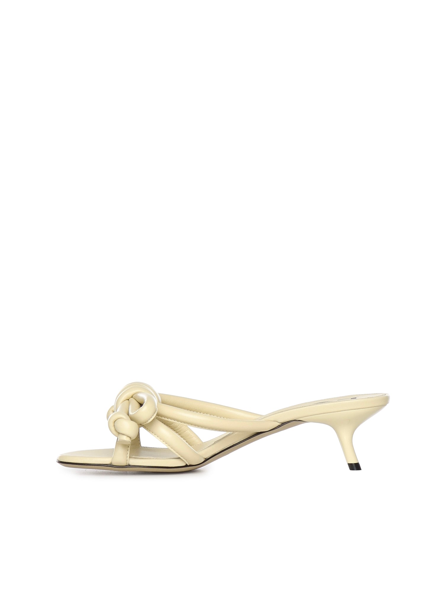 Loewe Sandals White Lambskin