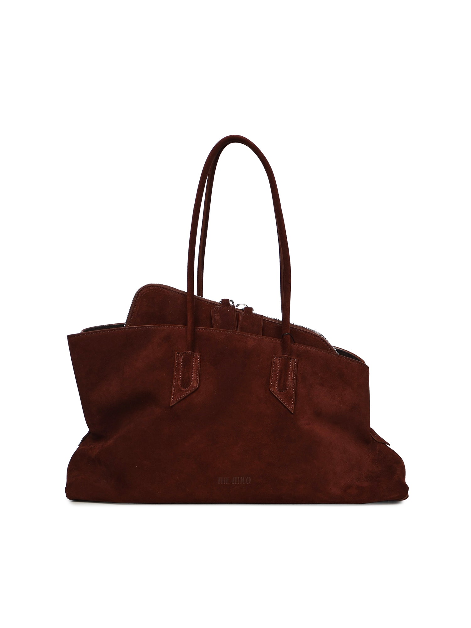 The Attico Bags Light Chocolate Suede