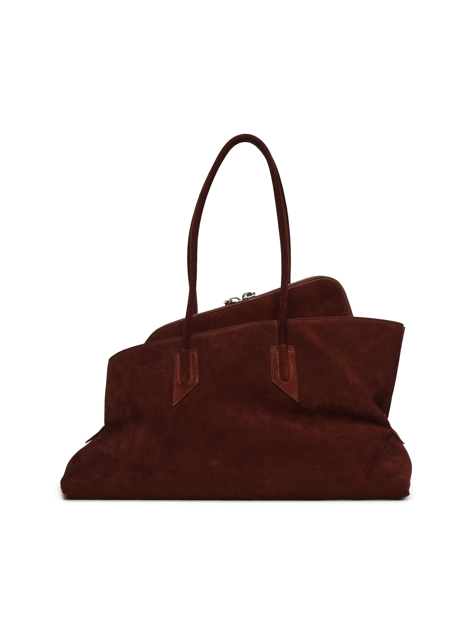 The Attico Bags Light Chocolate Suede