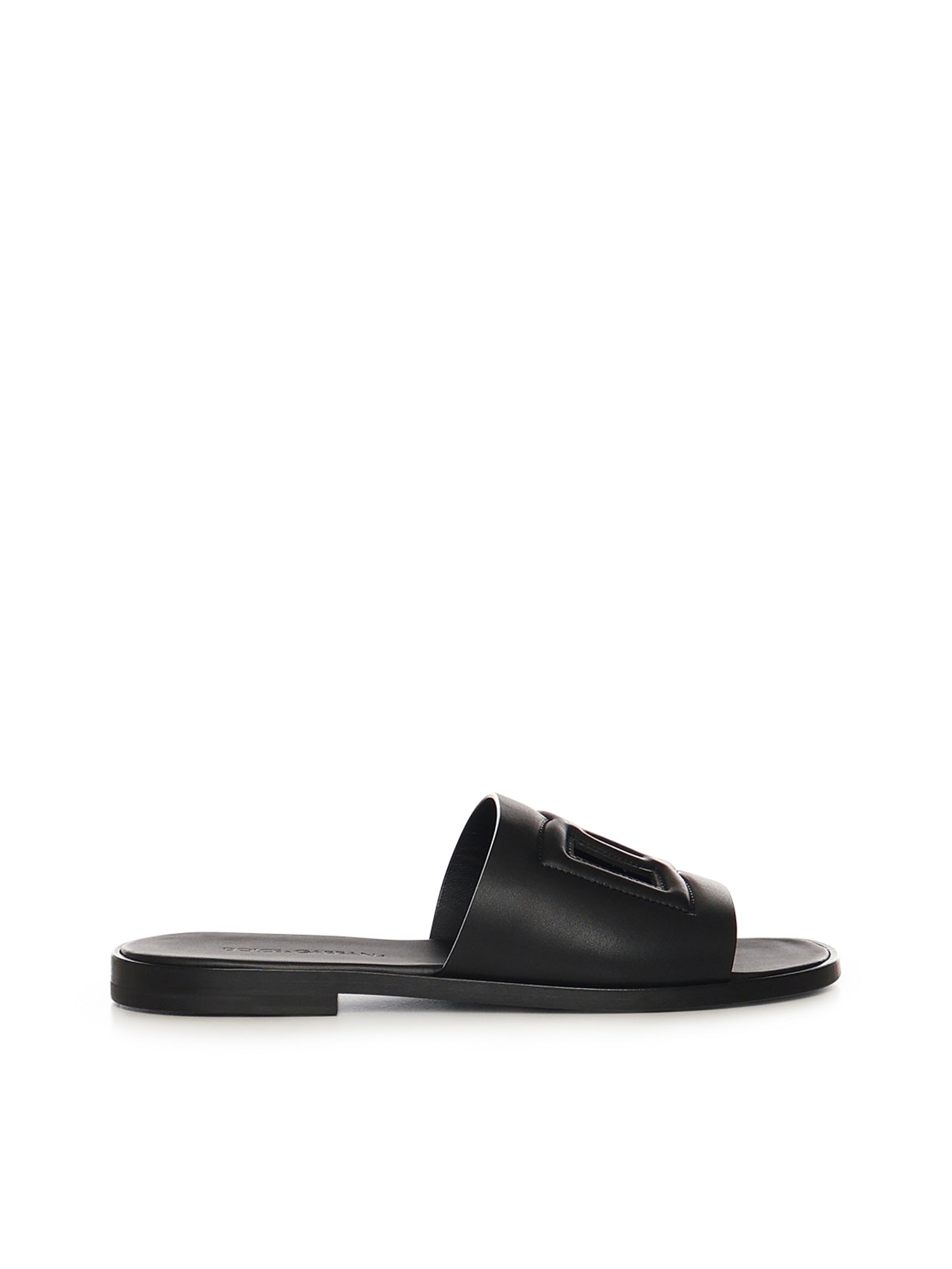 Dolce & Gabbana Sandals Black Calfskin