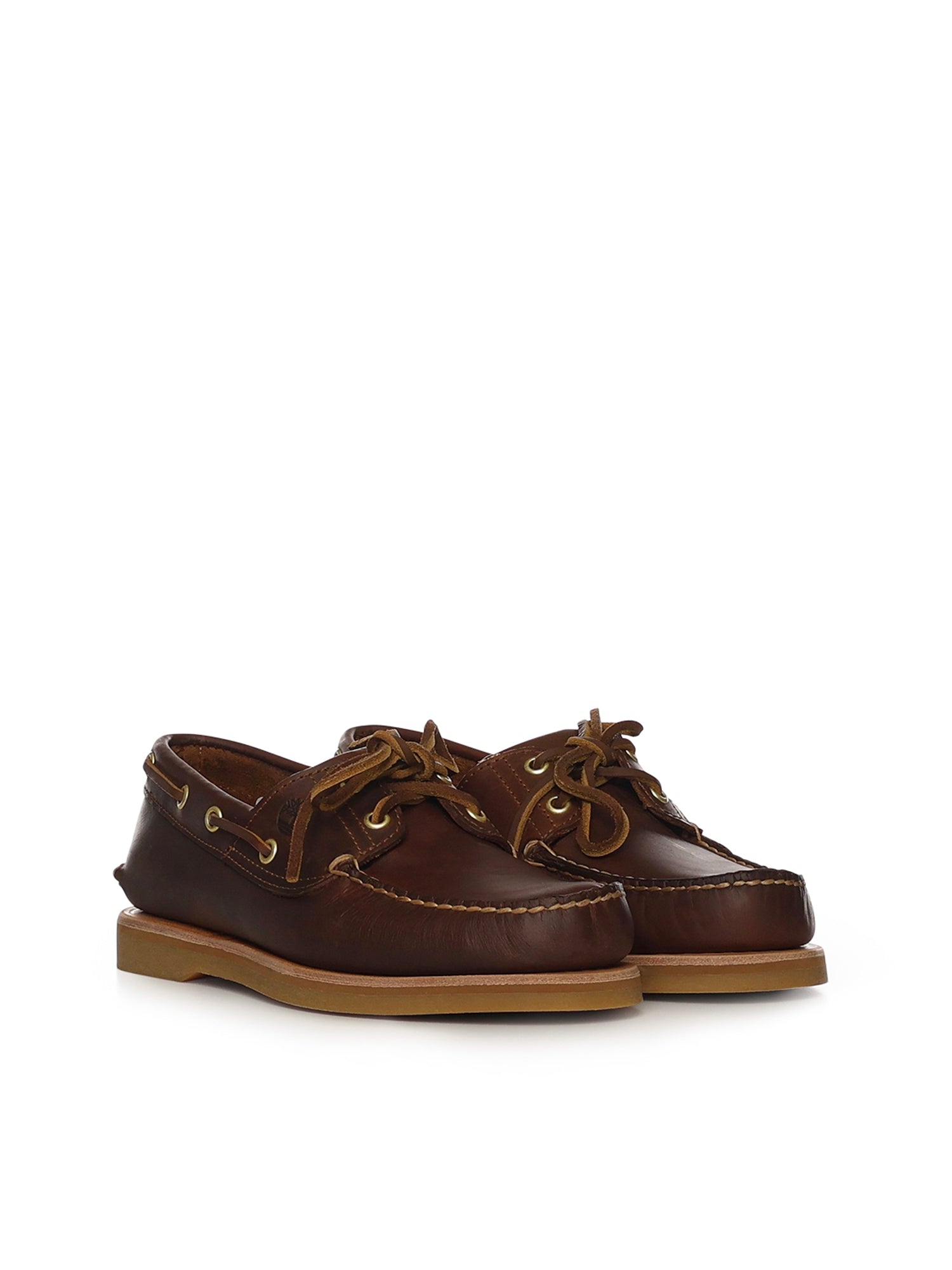 Timberland Flat shoes Brown Leather