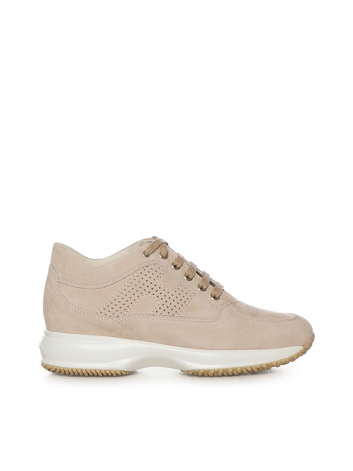 Hogan Sneakers Beige Leather