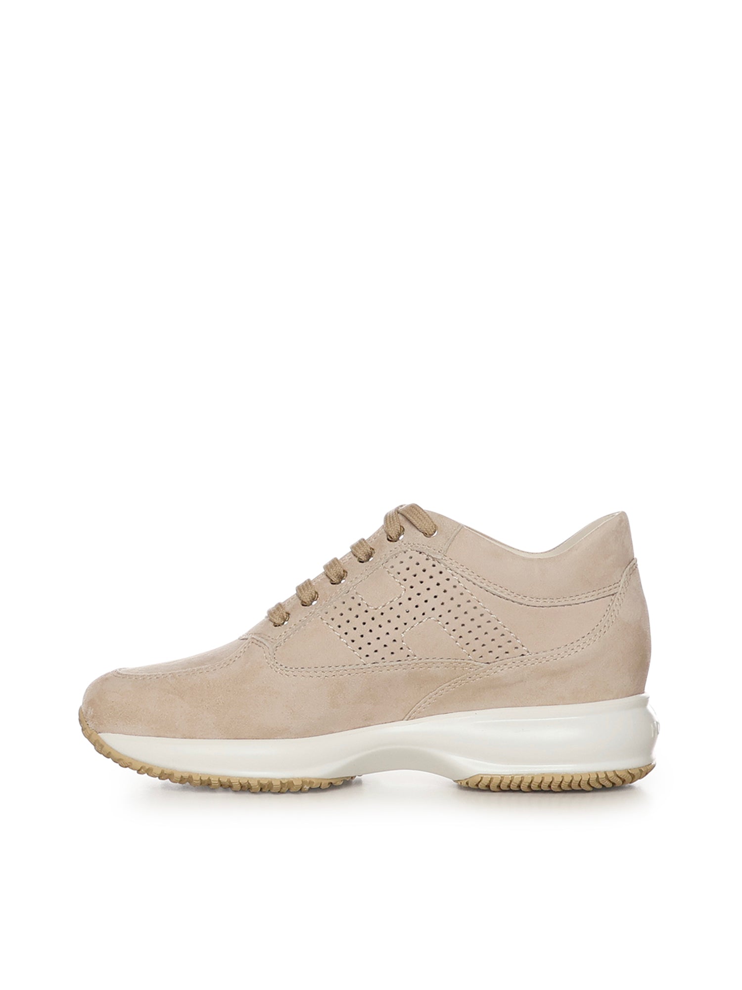 Hogan Sneakers Beige Leather