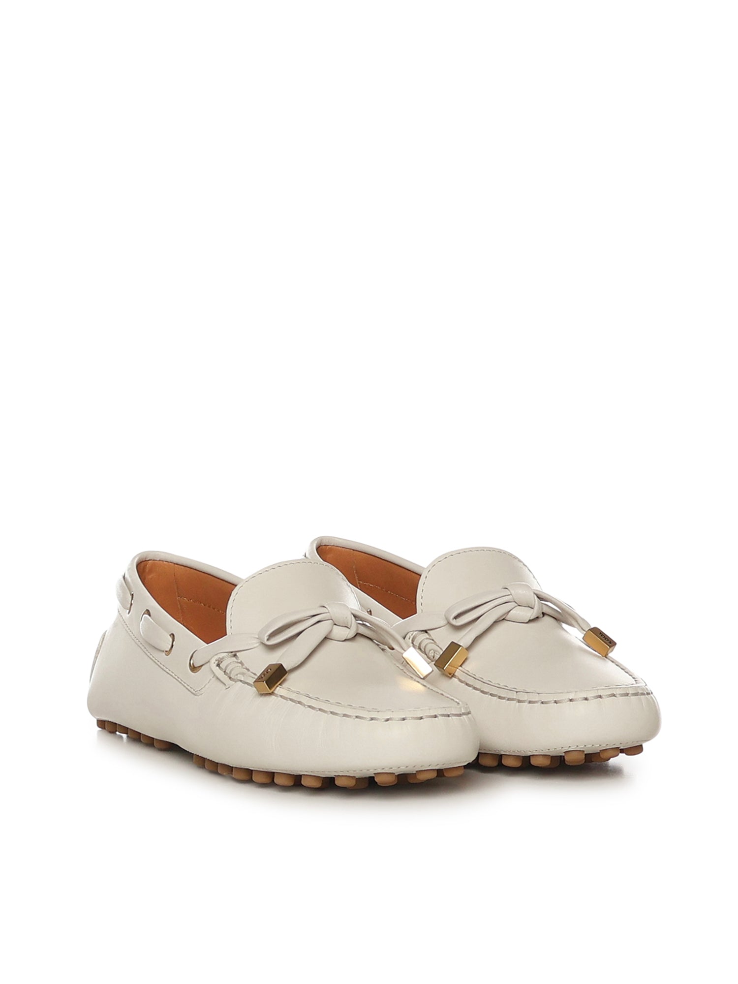 Tods Flat shoes White Calfskin