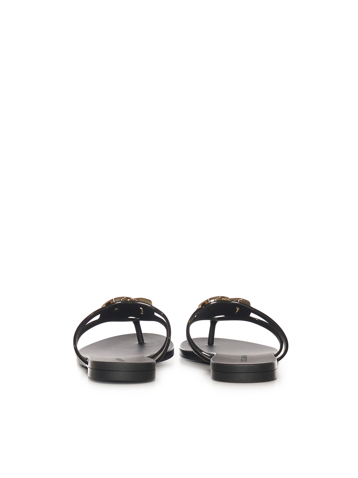 Dolce & Gabbana Sandals Black Tpu