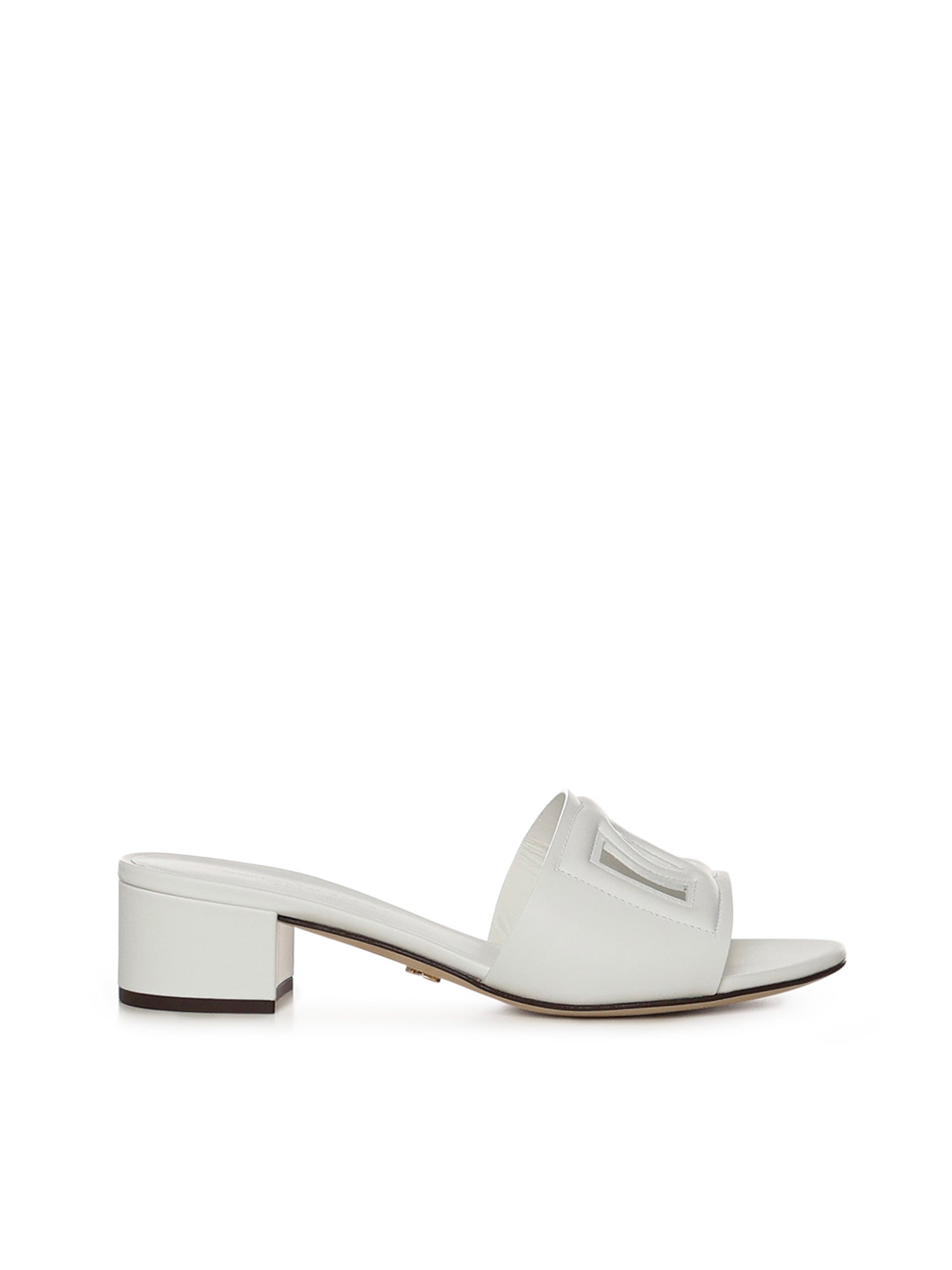 Dolce & Gabbana Sandals White Calfskin