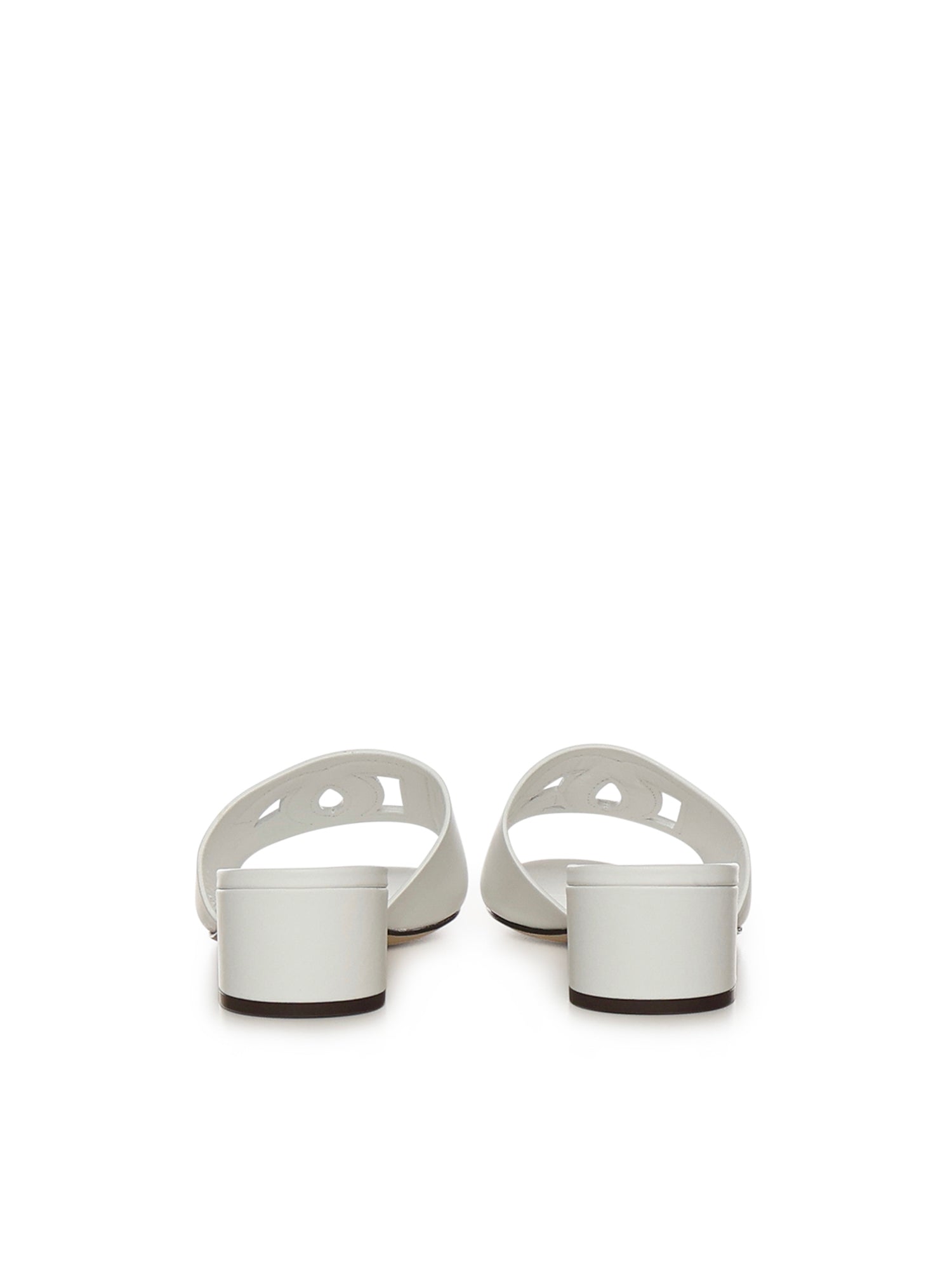 Dolce & Gabbana Sandals White Calfskin